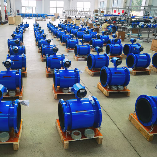 158 Unità di Misuratori di Portata Elettromagnetici Personalizzati per Cliente Tedesco Pronti per la Spedizione