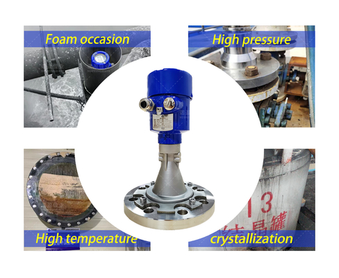 Un buon prezzo. NYRD-PB-B ±3 mm di precisione Sensore di livello dell'acqua radar ad alta precisione per liquidi in serbatoio e particelle solide in linea