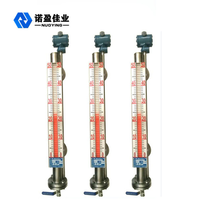 Good price Lato/indicatore di livello montato superiore della falda magnetica per la misura liquida in linea