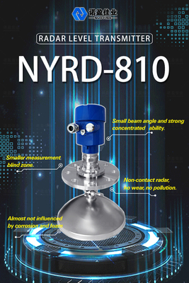 Good price 26GHz NYRD-810 Radare ad alta frequenza, sensore di livello solido, radar guidato, trasmettitore di livello acido in linea