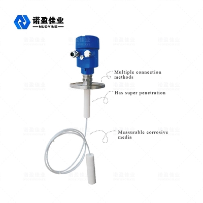 Good price Contatto con un misuratore di livello radar a onde guidate di 30 m per liquidi altamente corrosivi con antenna in PTFE in linea