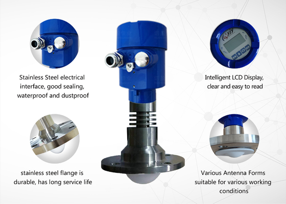 Good price Trasmettitore di misurazione del livello dell'acqua con sensore radar NYRD-TJ-A a 26 GHz per liquidi corrosivi forti senza contatto Applicazioni: cristallizzazione, condensazione, tossicità, forte corrosione, qualità igienica, ecc. in linea