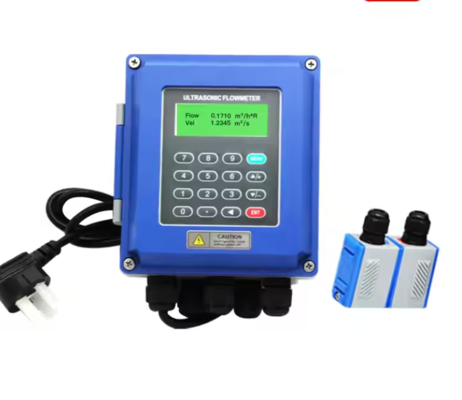 Un buon prezzo. NYUF100W Clamp on type Ultrasonic Flow Meter for Flow and Heat Measurement in linea