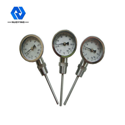 Un buon prezzo. 60mm quadrante bimetallico misuratore di temperatura 1,5 precisione SS304 0-150 gradi in linea