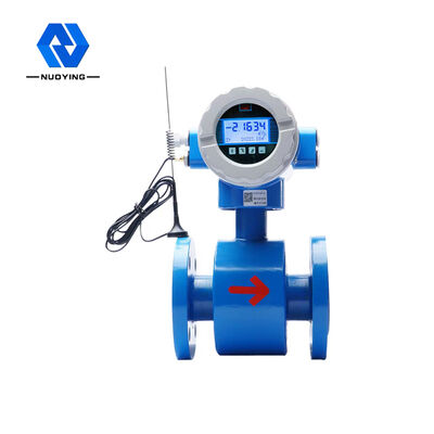 Un buon prezzo. forte resistenza alle interferenze IP68 Intelligent Electromagnetic Flow Meter 0,1-10m/S 4-20mA in linea