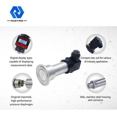 Un buon prezzo. Fabbrica diretta 4-20ma 1-5V IP65 24v Trasmettitore di pressione/trasduttore/sensore chip ODM supportato gas/liquido OEM pressione C in linea