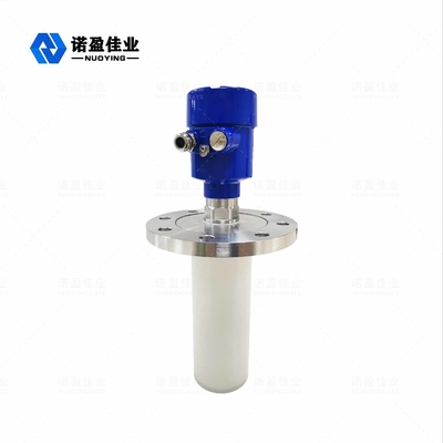 Good price IP67 PFA Radar Indicatore di livello del serbatoio Trasmettitore radar a onde guidate per liquidi corrosivi in linea