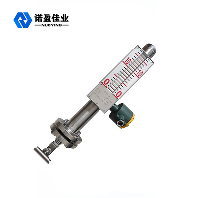 Good price Indicatore di livello magnetico a flapper da 24 V CC 6000 mm serie NYUHZ-C in linea