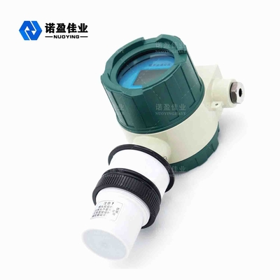 Good price RS232 Trasmettitore di livello ad ultrasuoni PP PVC Campo di misura 0-20 m in linea