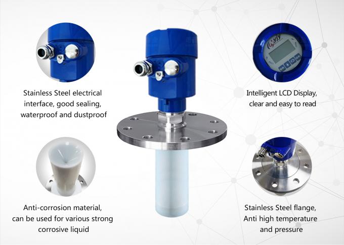 Misuratore di livello radar a 26 GHz per serbatoi di stoccaggio di liquidi di tipo sanitario e contenitori altamente corrosivi 2