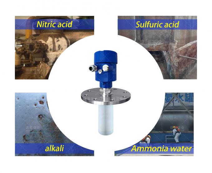 Misuratore di livello radar a 26 GHz per serbatoi di stoccaggio di liquidi di tipo sanitario e contenitori altamente corrosivi 3