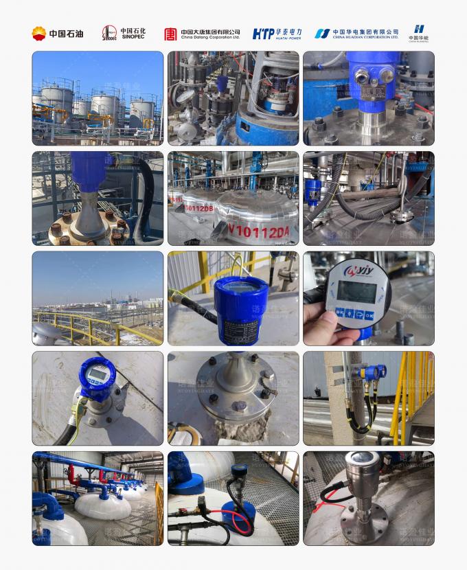 Misuratore di livello radar a 26 GHz per serbatoi di stoccaggio di liquidi di tipo sanitario e contenitori altamente corrosivi 4