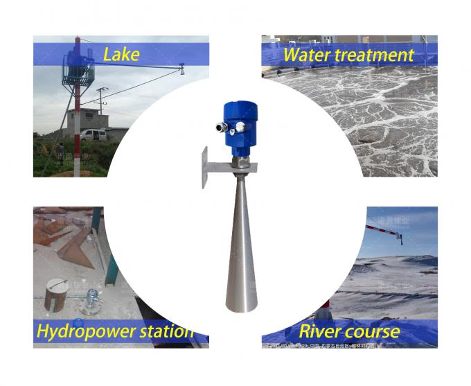 26 GHz Radar Level Meter Sensor Level Transmitter Strumento di misurazione dell'acqua liquida Dispositivo di misura del monitoraggio dell'acqua liquida 6