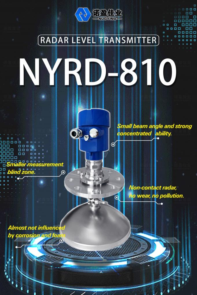 Misuratore di livello radar 26 GHz Antenna parabolica Tipo misuratore di livello radar 5