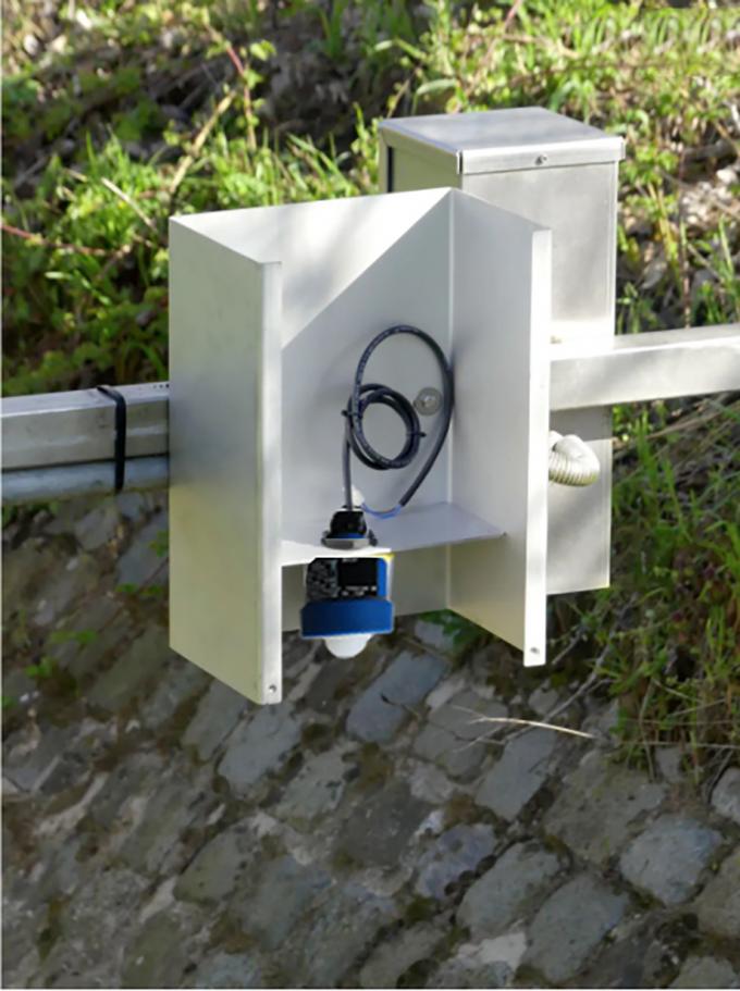 Sensore di livello radar a 80 GHz con tecnologia delle onde millimetriche, misurazione del sensore di livello radar idrico RS485 3