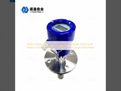 Misuratore di livello del segnale radar a 26 GHz Radar a onde Sensore di livello solido Radar guidato Indicatore di livello di acqua acida Trasmettitore
