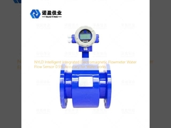 NYLD Intelligent Integrated Electromagnetic Flowmeter Sensor di flusso idrico 0.5% di precisione per le opere idriche