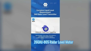 Misuratore di livello radar 26GHz-805 Misurazione accurata