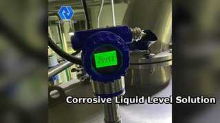 Sensore di livello capacitivo RF da 6 m per liquidi corrosivi