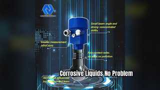 Sensore di livello radar resistente alla corrosione per serbatoi