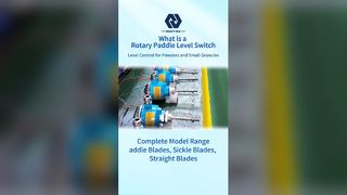 Interruttore di livello a paletta rotante per alte temperature