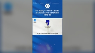 Misuratore di livello radar senza contatto liquido solido